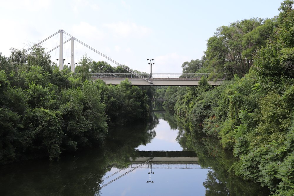 Les canaux de l'île Notre-Dame 